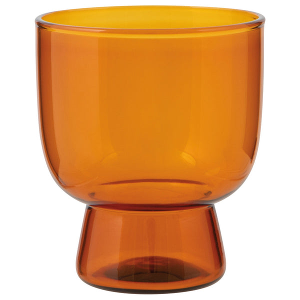 Pedestal Glass - Amber - Lady of the Lake