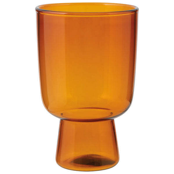 Pedestal Glass - Amber - Lady of the Lake