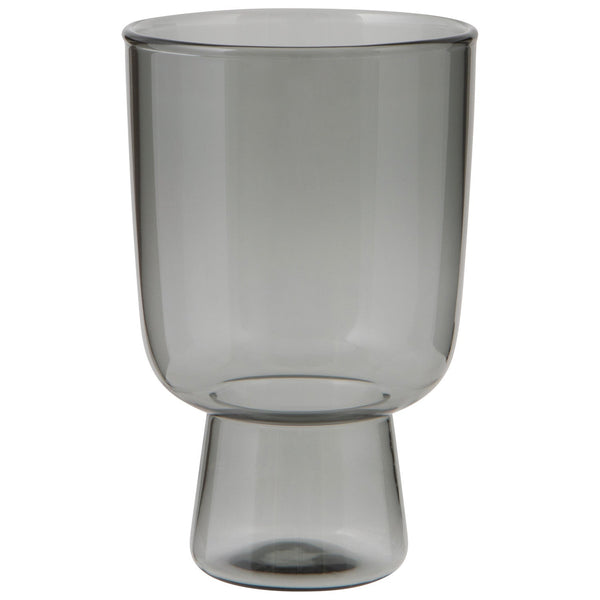 Pedestal Glass - Smoke - Lady of the Lake