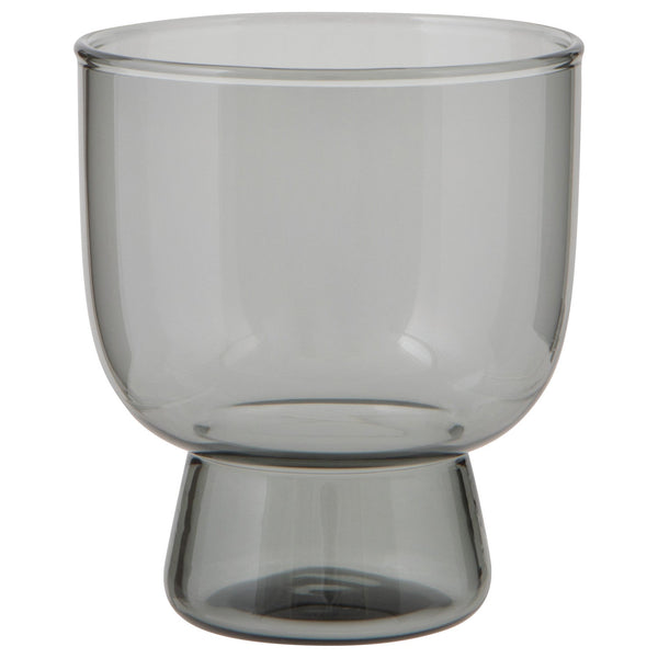 Pedestal Glass - Smoke - Lady of the Lake