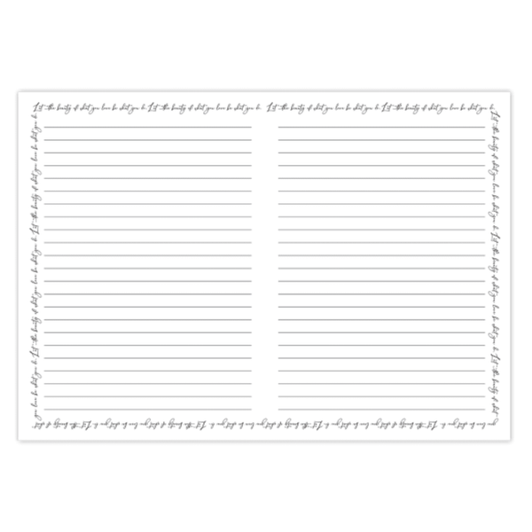 Peony Journal With Pen - Lady of the Lake