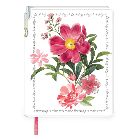Peony Journal With Pen - Lady of the Lake