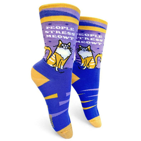 People Stress Meowt - Women's Crew Socks