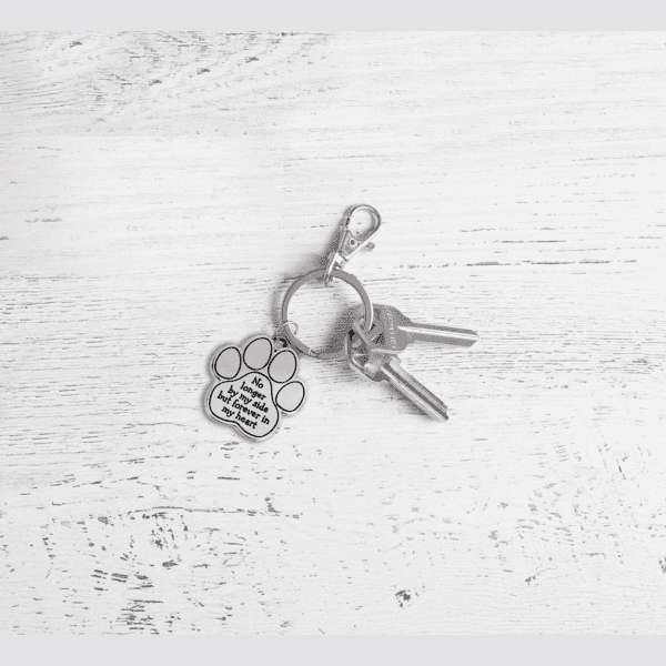Pet Memorial - Paw Pocket Charm