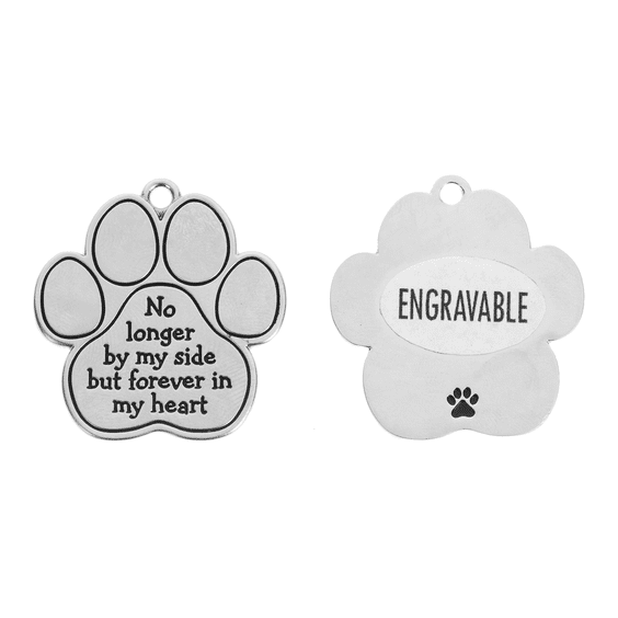 Pet Memorial - Paw Pocket Charm