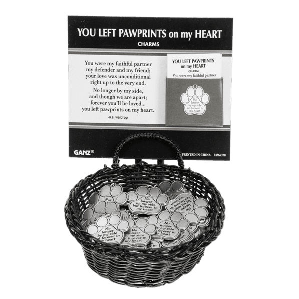 Pet Memorial - Paw Pocket Charm