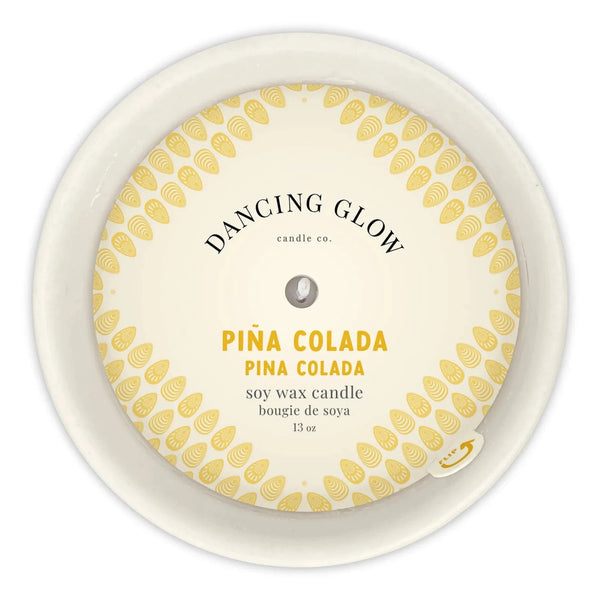 Pina Colada - Soy Wax Candle - Lady of the Lake