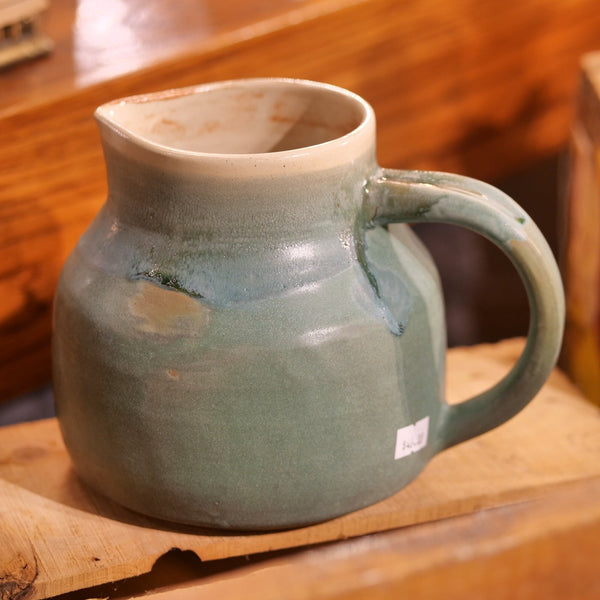 Pitcher - The Blue Garden Pottery - Lady of the Lake