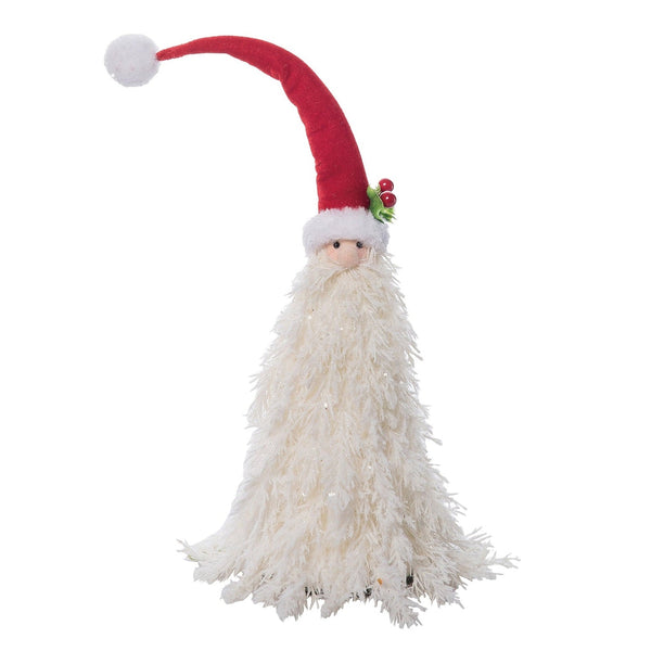 Plush Icy White Santa Tree - Lady of the Lake