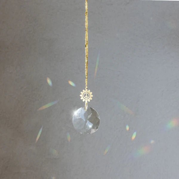 Pocket Suncatcher - Peace Flower - Lady of the Lake
