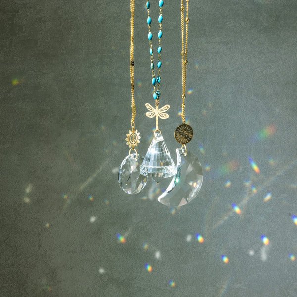 Pocket Suncatcher - Radiating Heart - Lady of the Lake