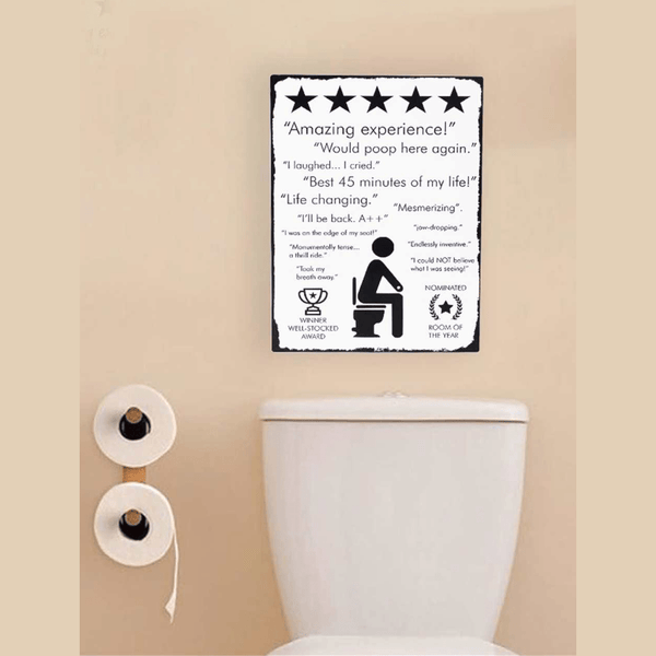Poop Rating - Sign - Lady of the Lake
