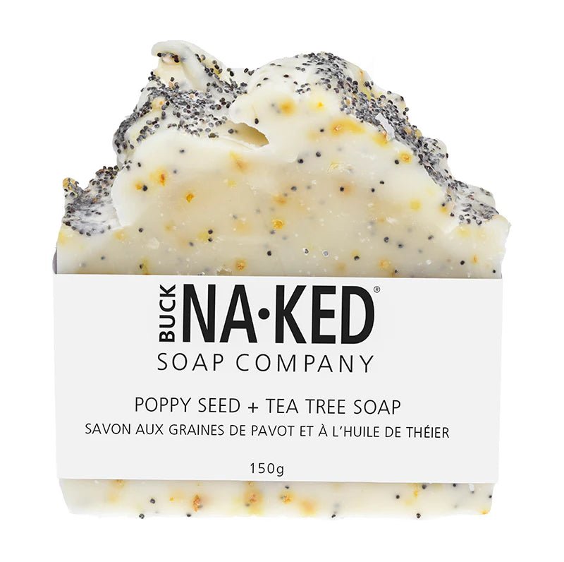 Poppy Seed + Tea Tree Bar Soap