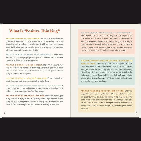 Positive Thinking Journal