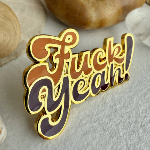 Positivity Salty Language Enamel Pin - Lady of the Lake