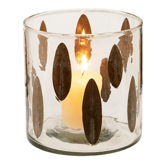 Pressed Leaf Votive - Lady of the Lake