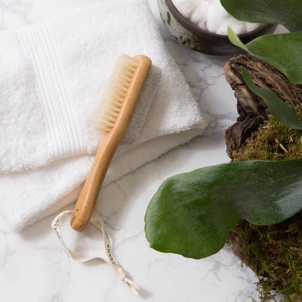 Pumice Stone With Nail Brush