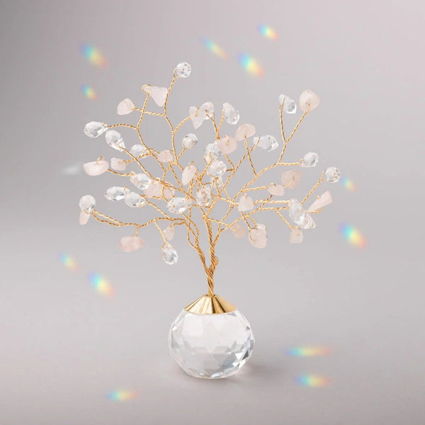 Quartz | Love - Suncatcher Tree of Life - Lady of the Lake