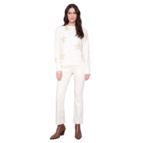 Quenna Star Jacquard Lurex Sweater - Lady of the Lake