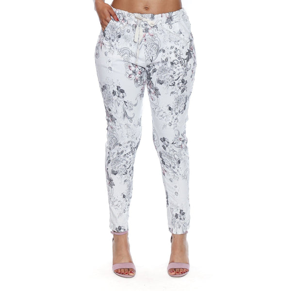 Quinn Printed Pants - Lady of the Lake