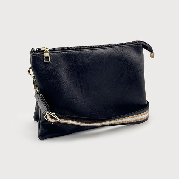 Rachel Crossbody Bag With Guitar Strap
