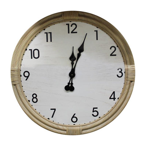 Rattan Clock - Lady of the Lake
