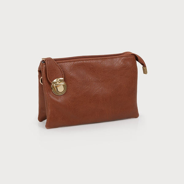 Raylee Crossbody Bag - Faux Leather - Lady of the Lake