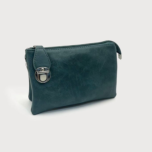Raylee Crossbody Bag - Faux Leather - Lady of the Lake