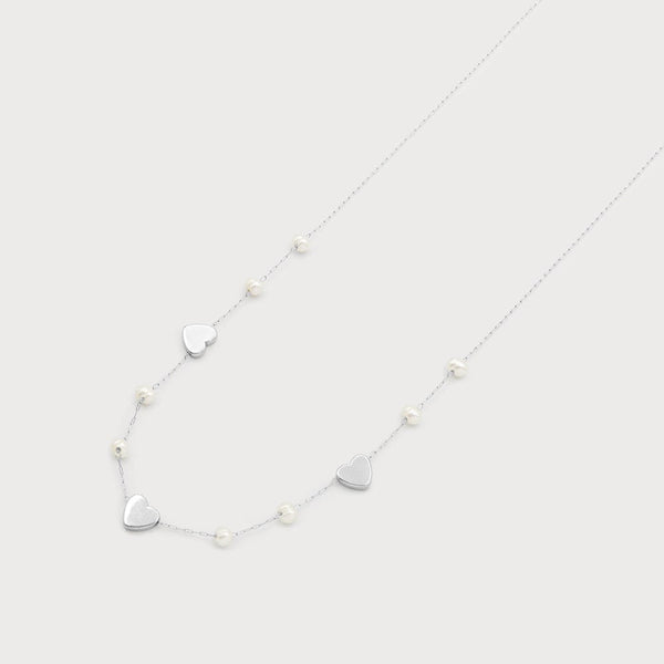Rebecca Long Heart Necklace - Lady of the Lake