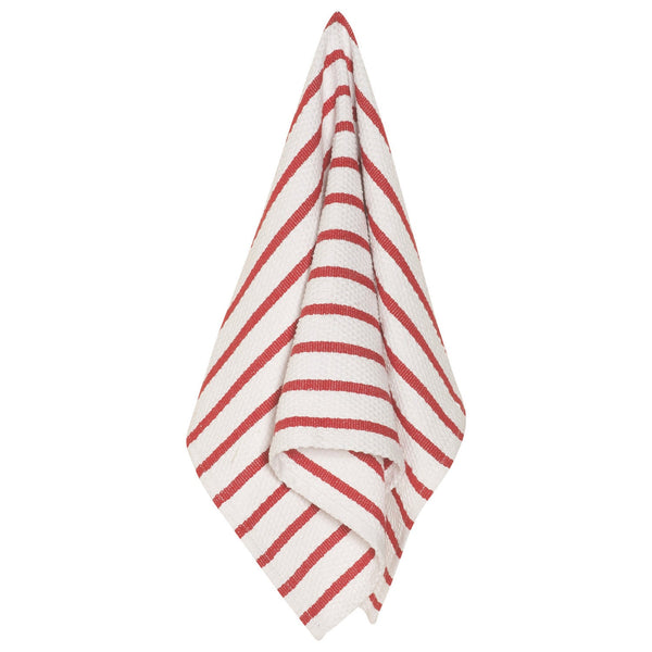 Red Basketweave Dishtowel - Lady of the Lake