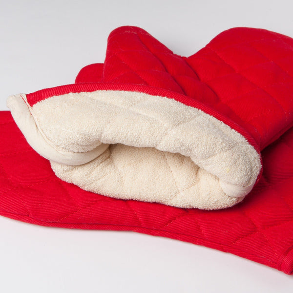 Red Superior Oven Mitt - Lady of the Lake
