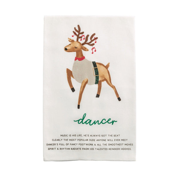 Reindeer Poem Towel - Lady of the Lake