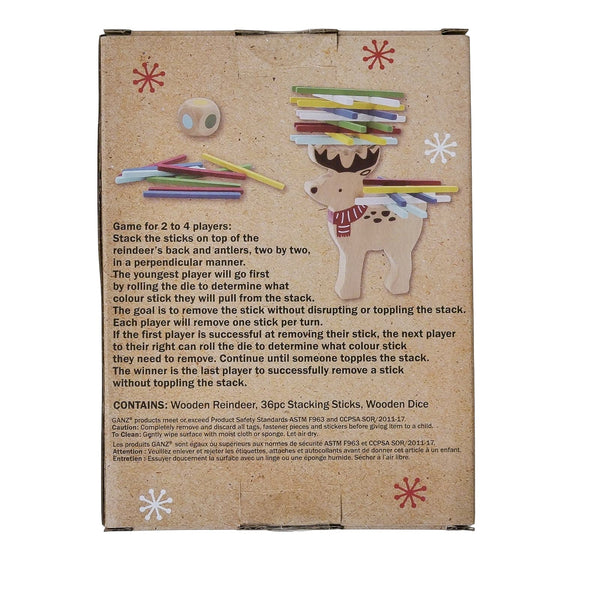 Reindeer Stacking Game