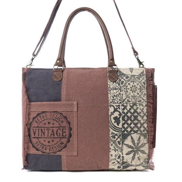 Retro Print Tote Bag - Lady of the Lake