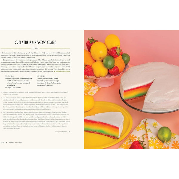 Retro Recipes - Hardcover Book - Lady of the Lake