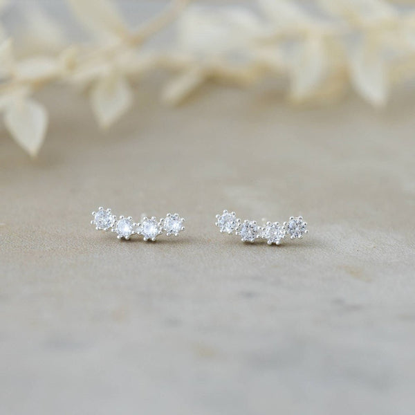 Retrograde Stud Earrings