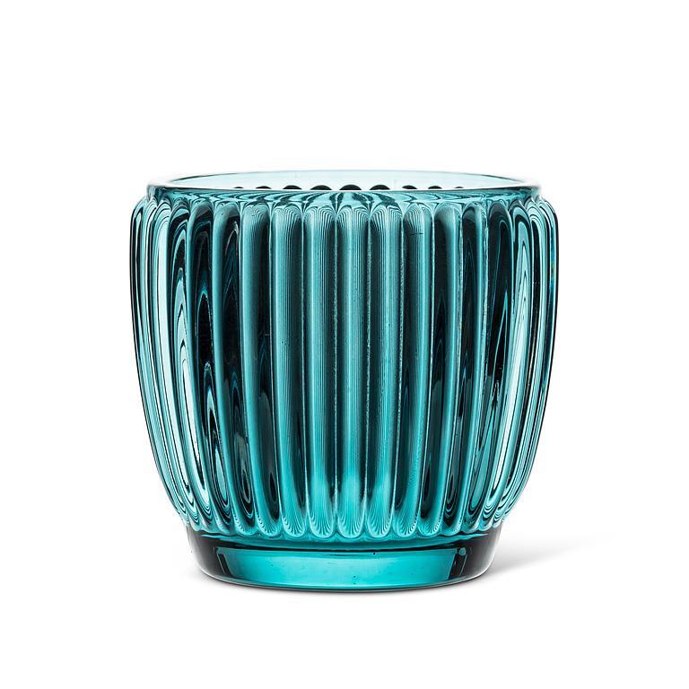 Ribbed Votive / Tea-Light Holder