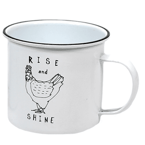 Rise And Shine Metal Mug