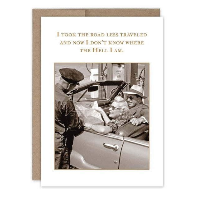 Road Less Traveled - Greeting Card - Birthday