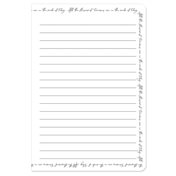 Rose Soft Cover Journal - Lady of the Lake