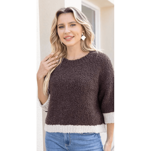 Rosealine Plush Knit Sweater - Lady of the Lake