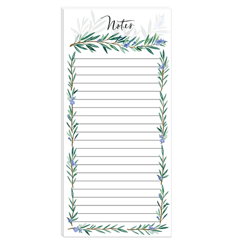 Rosemary Magnetic List Pad - Lady of the Lake