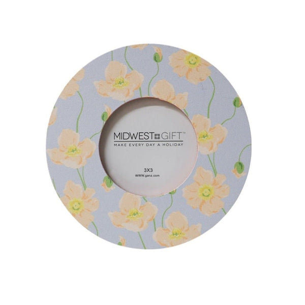 Round Floral Picture Frame - Lady of the Lake