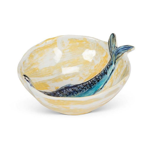 Round Slim Fish Small Bowl - Lady of the Lake