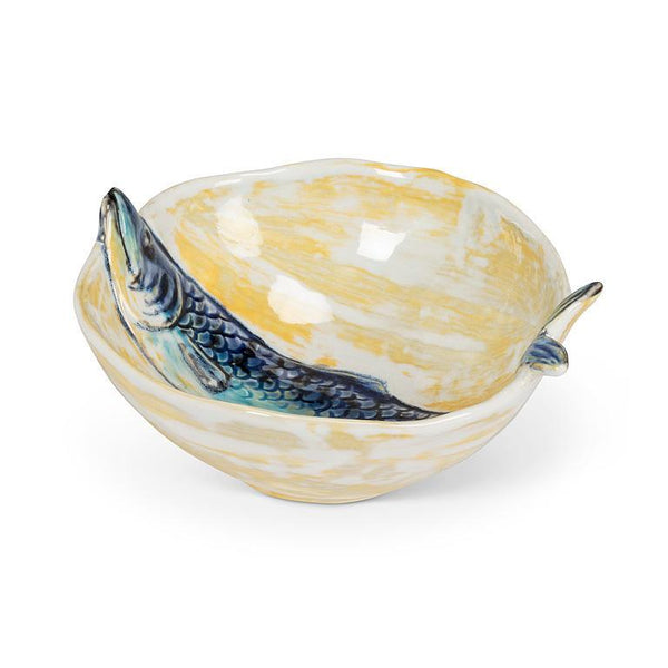 Round Slim Fish Small Bowl - Lady of the Lake