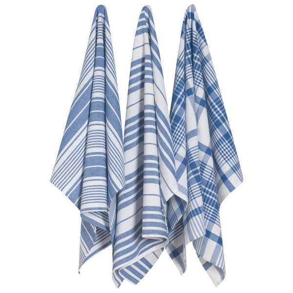 Royal Blue Jumbo Dishtowels - Set of 3 - Lady of the Lake