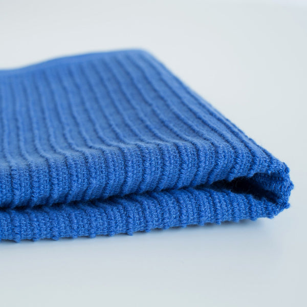 Royal Blue Ripple Dishcloths - Set of 2 - Lady of the Lake