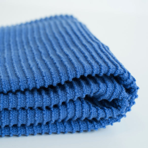 Royal Blue Ripple Dishtowel - Lady of the Lake