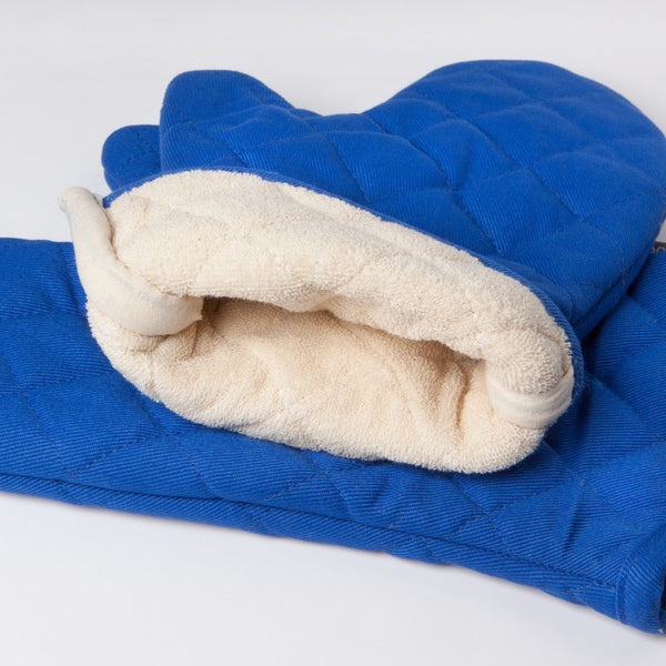 Royal Blue Superior Oven Mitt - Lady of the Lake