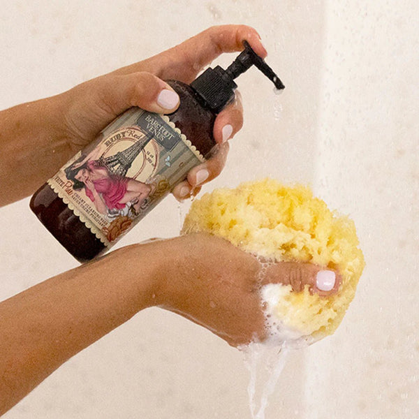 Ruby Red Creamy Cleansing Wash - Barefoot Venus - Lady of the Lake